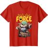 image:imageStar Wars The Mandalorian and Grogu Movie Feel the Force TShirtRed