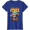 image:imageStar Wars The Mandalorian and Grogu Movie Feel the Force TShirtRoyal Blue
