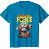 image:imageStar Wars The Mandalorian and Grogu Movie Feel the Force TShirtSapphire Blue