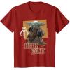 image:imageStar Wars The Mandalorian and Grogu Movie Little Bounty TShirtCranberry Red