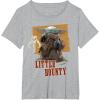 image:imageStar Wars The Mandalorian and Grogu Movie Little Bounty TShirtHeather Grey