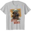 image:imageStar Wars The Mandalorian and Grogu Movie Little Bounty TShirtSilver Grey