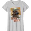 image:imageStar Wars The Mandalorian and Grogu Movie Little Bounty TShirtSilver Grey