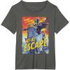 image:imageStar Wars The Mandalorian and Grogu Movie Mando ATRT Escape TShirtAsphalt Grey