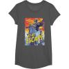 image:imageStar Wars The Mandalorian and Grogu Movie Mando ATRT Escape TShirtAsphalt Grey