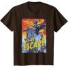 image:imageStar Wars The Mandalorian and Grogu Movie Mando ATRT Escape TShirtBrown