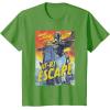 image:imageStar Wars The Mandalorian and Grogu Movie Mando ATRT Escape TShirtGrass Green