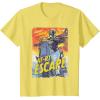 image:imageStar Wars The Mandalorian and Grogu Movie Mando ATRT Escape TShirtLemon Yellow