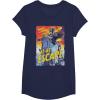 image:imageStar Wars The Mandalorian and Grogu Movie Mando ATRT Escape TShirtNavy Blue