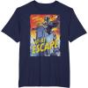 image:imageStar Wars The Mandalorian and Grogu Movie Mando ATRT Escape TShirtNavy Blue