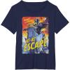 image:imageStar Wars The Mandalorian and Grogu Movie Mando ATRT Escape TShirtNavy Blue