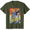 image:imageStar Wars The Mandalorian and Grogu Movie Mando ATRT Escape TShirtOlive Green