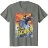 image:imageStar Wars The Mandalorian and Grogu Movie Mando ATRT Escape TShirtOlive Heather