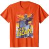 image:imageStar Wars The Mandalorian and Grogu Movie Mando ATRT Escape TShirtOrange