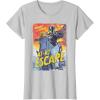 image:imageStar Wars The Mandalorian and Grogu Movie Mando ATRT Escape TShirtSilver Grey