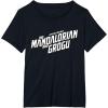 image:imageStar Wars The Mandalorian and Grogu Official BampW Movie Logo TShirtBlack