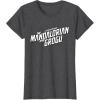 image:imageStar Wars The Mandalorian and Grogu Official BampW Movie Logo TShirtDark Heather Grey