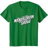 image:imageStar Wars The Mandalorian and Grogu Official BampW Movie Logo TShirtKelly Green