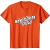 image:imageStar Wars The Mandalorian and Grogu Official BampW Movie Logo TShirtOrange