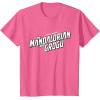 image:imageStar Wars The Mandalorian and Grogu Official BampW Movie Logo TShirtPink Heather