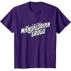 image:imageStar Wars The Mandalorian and Grogu Official BampW Movie Logo TShirtPurple
