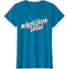 image:imageStar Wars The Mandalorian and Grogu Official BampW Movie Logo TShirtSapphire Blue