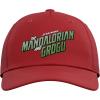 image:imageStar Wars The Mandalorian and Grogu Official Movie Logo Adjustable Printed Baseball HatRed