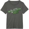 image:imageStar Wars The Mandalorian and Grogu Official Movie Logo TShirtAsphalt Grey