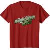 image:imageStar Wars The Mandalorian and Grogu Official Movie Logo TShirtCranberry Red