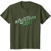 image:imageStar Wars The Mandalorian and Grogu Official Movie Logo TShirtOlive Green