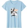 image:imageStar Wars The Mandalorian and Grogu Pilot Helmet Imperial TShirtBaby Blue