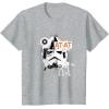 image:imageStar Wars The Mandalorian and Grogu Pilot Helmet Imperial TShirtHeather Grey