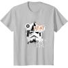 image:imageStar Wars The Mandalorian and Grogu Pilot Helmet Imperial TShirtSilver Grey