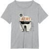 image:imageStar Wars The Mandalorian and Grogu Pilot Helmet TShirtHeather Grey