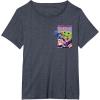 image:imageStar Wars The Mandalorian and Grogu Protect Attack Snack TShirtHeather Blue