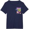image:imageStar Wars The Mandalorian and Grogu Protect Attack Snack TShirtNavy Blue