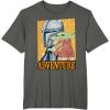 image:imageStar Wars The Mandalorian and Grogu Ready for Adventure TShirtAsphalt Grey