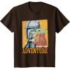 image:imageStar Wars The Mandalorian and Grogu Ready for Adventure TShirtBrown
