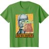 image:imageStar Wars The Mandalorian and Grogu Ready for Adventure TShirtGrass Green