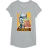 image:imageStar Wars The Mandalorian and Grogu Ready for Adventure TShirtHeather Grey