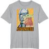 image:imageStar Wars The Mandalorian and Grogu Ready for Adventure TShirtHeather Grey
