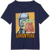 image:imageStar Wars The Mandalorian and Grogu Ready for Adventure TShirtNavy Blue
