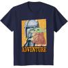 image:imageStar Wars The Mandalorian and Grogu Ready for Adventure TShirtNavy Blue