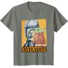 image:imageStar Wars The Mandalorian and Grogu Ready for Adventure TShirtOlive Heather