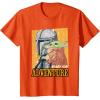 image:imageStar Wars The Mandalorian and Grogu Ready for Adventure TShirtOrange