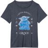 image:imageStar Wars The Mandalorian and Grogu Small But Mighty Blue TShirtHeather Blue