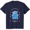 image:imageStar Wars The Mandalorian and Grogu Small But Mighty Blue TShirtNavy Blue