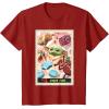 image:imageStar Wars The Mandalorian and Grogu Snack Time Card 32 TShirtCranberry Red