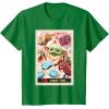 image:imageStar Wars The Mandalorian and Grogu Snack Time Card 32 TShirtKelly Green