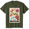 image:imageStar Wars The Mandalorian and Grogu Snack Time Card 32 TShirtOlive Green